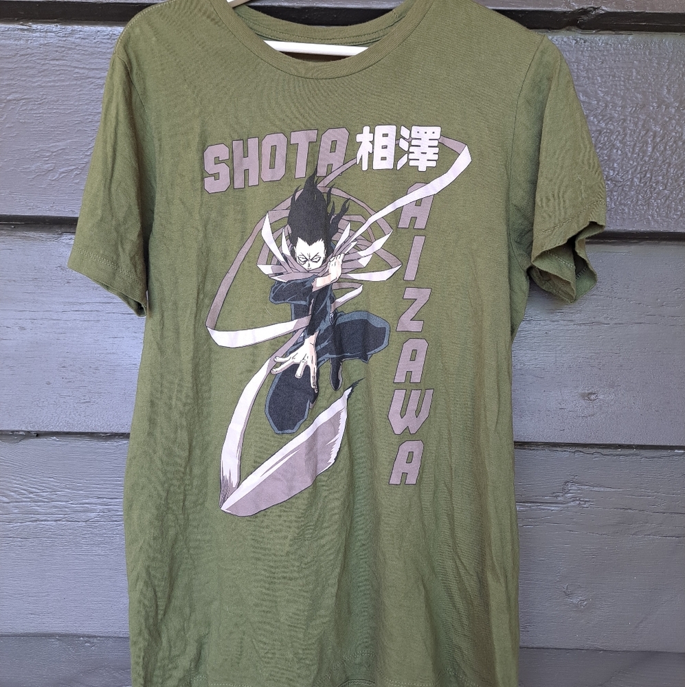 My Hero Academia Shota Aizawa graphic T-Shirt size M